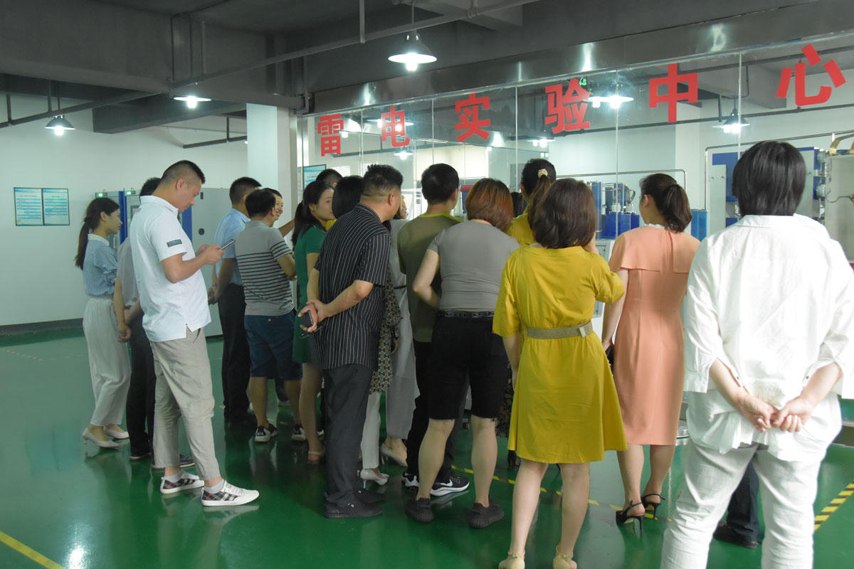 瑞士维多利亚大学MBA15-16班同学莅临雷火防雷考察交流