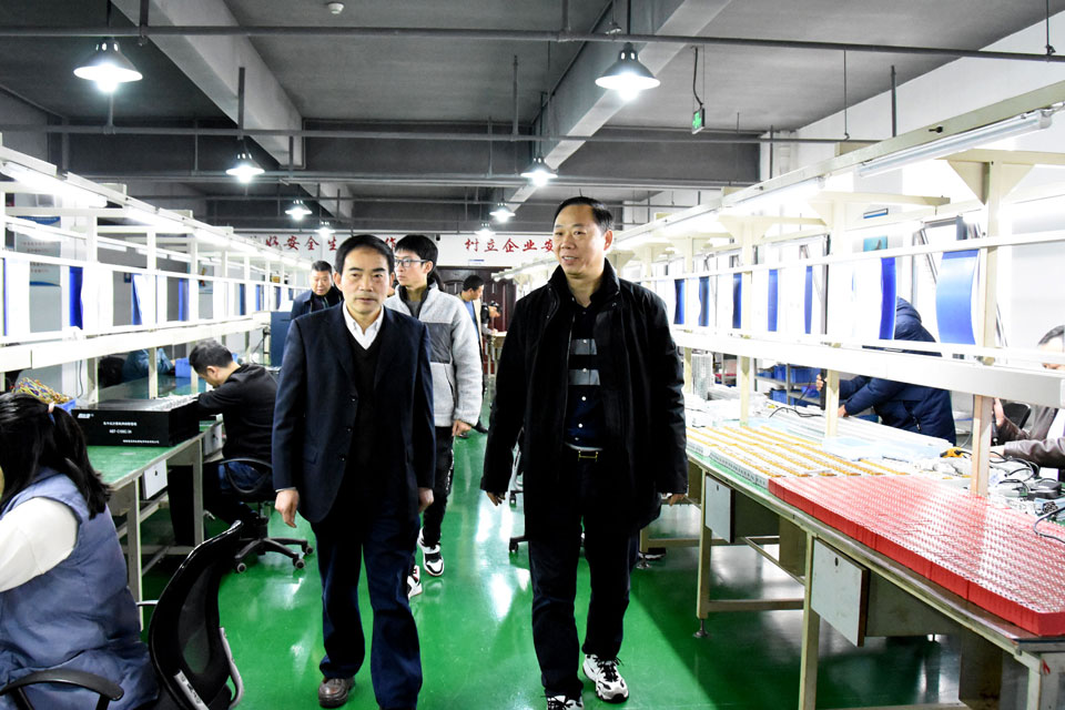 竹溪县政府领导调研雷火